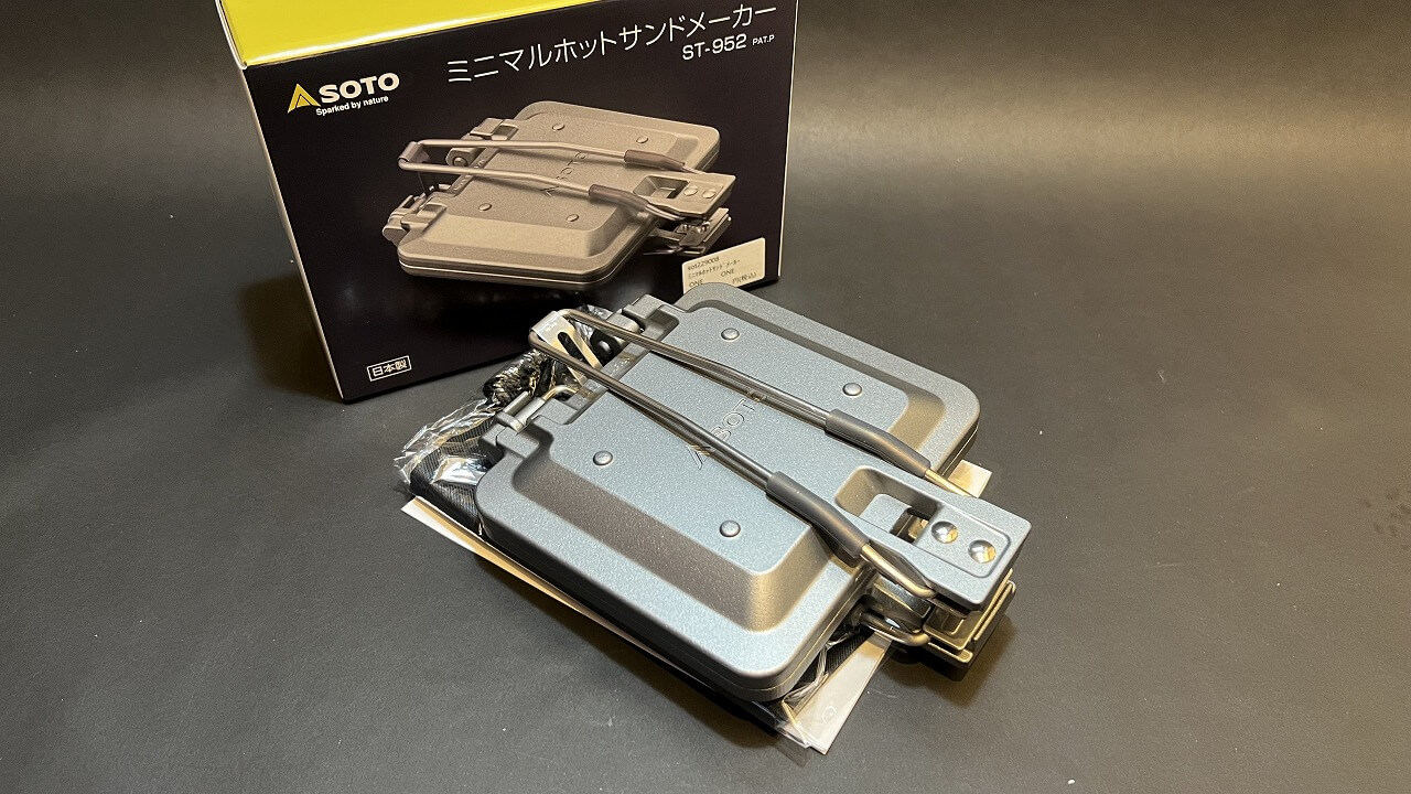 セール人気 新品 SOTO ミニマルホットサンドメーカー ST-952の通販 by Jol's shop｜ラクマ